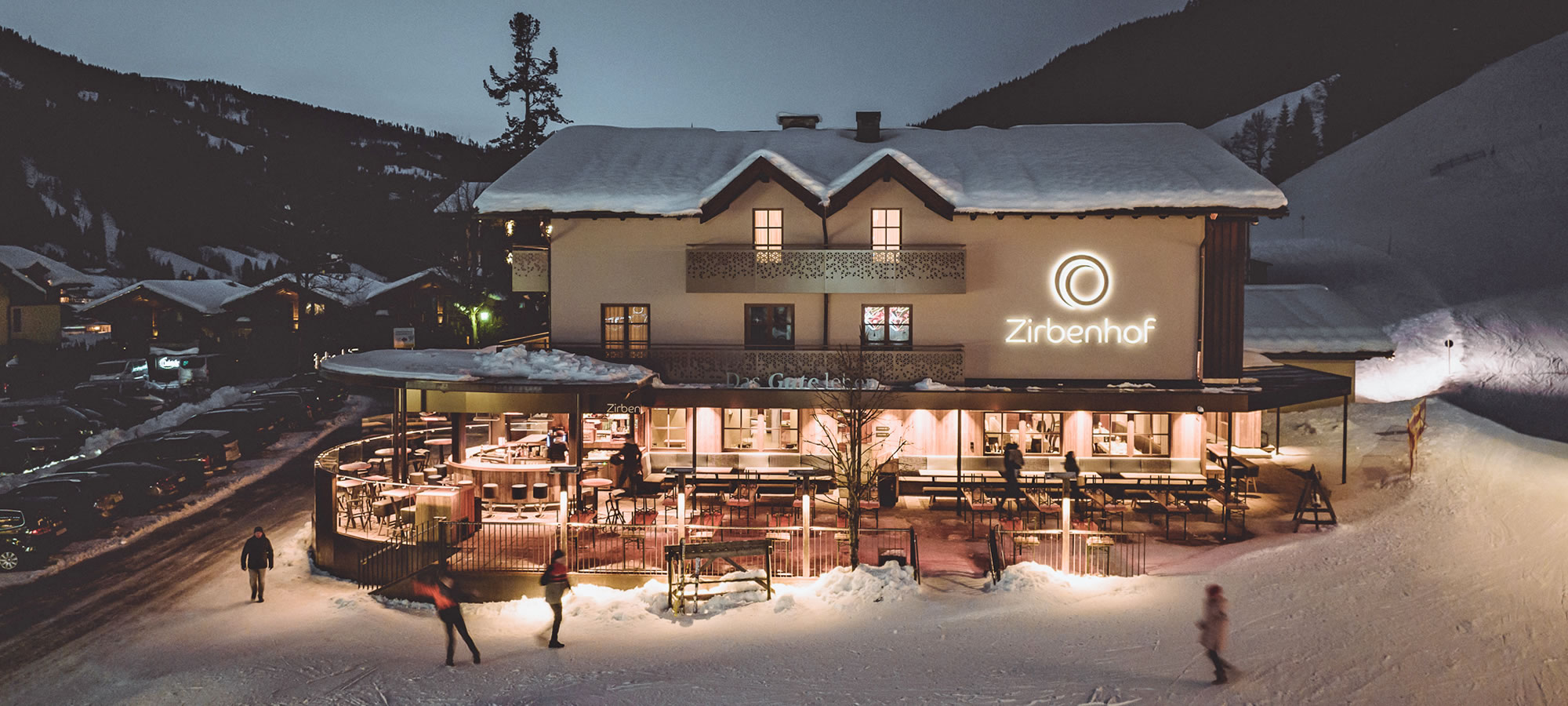 Traumhaft wohnen direkt an der Piste im Hotel Zirbenhof in Kleinarl