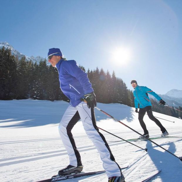 Langlaufen auf bestens gespurten Loipen