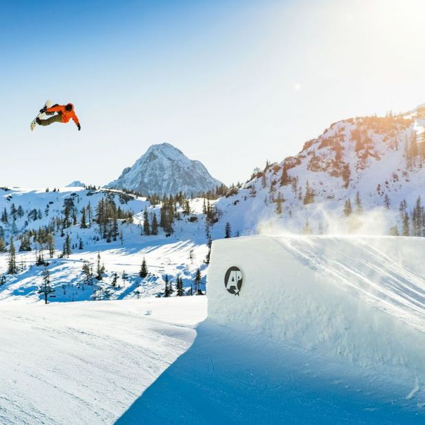 Snowboarden im Absolutpark am Shuttleberg in Kleinarl