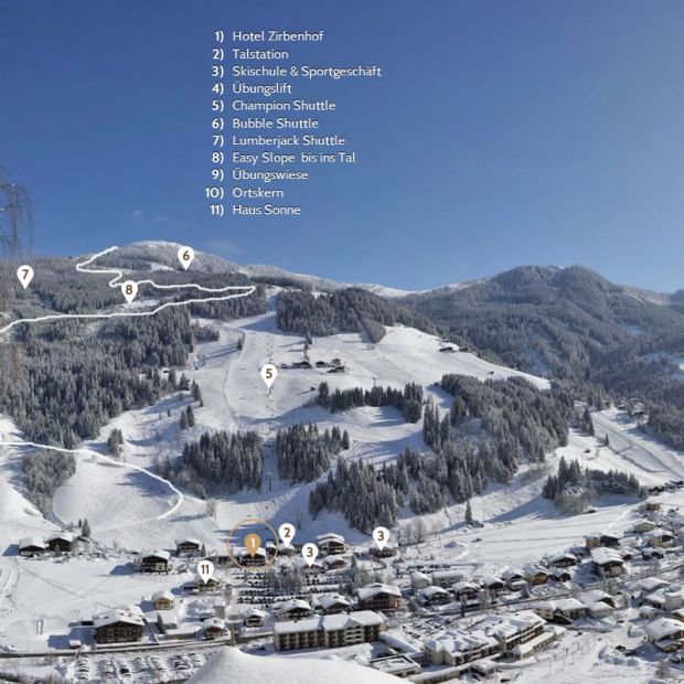 Kleinarl in der Salzburger Sportwelt - mitten in Ski amadé